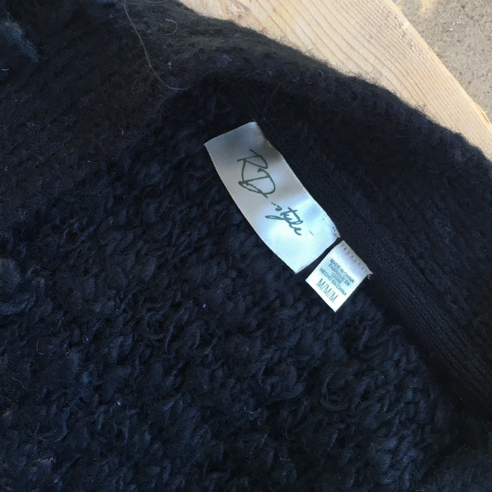NWT 🏷 Stitch Fix RD Style Black Cardigan Sweater - Picture 5 of 7